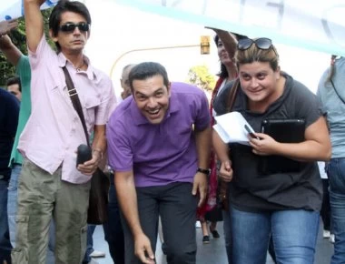 Ε. Χατζηγεωργίου: Η νέα ΥΜΑΘ διαδήλωνε με Α. Τσίπρα και Ν. Καρανίκα (φωτο)